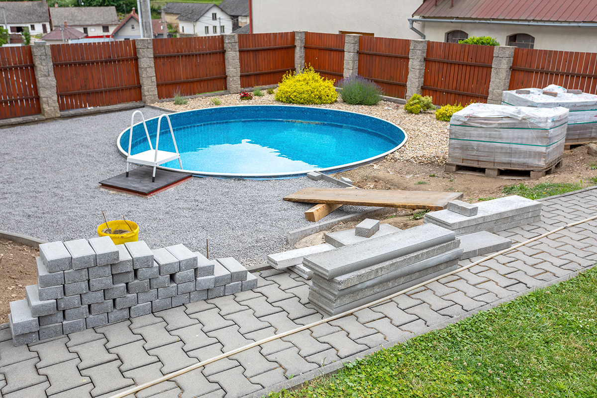 Construction de piscine Niort